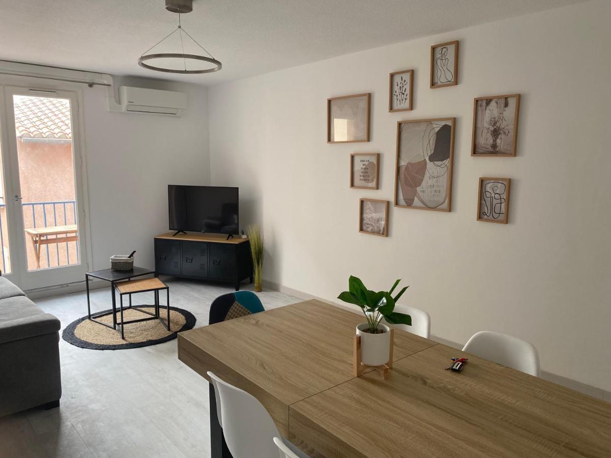 Superbe appartement climatisé avec parking privé Port Vendres Exterior foto